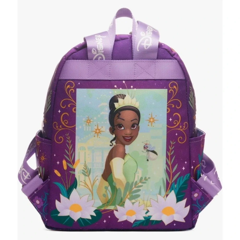 Disney Wondapop Tiana Princess and the Frog Mini Backpack One Size Purple NEW